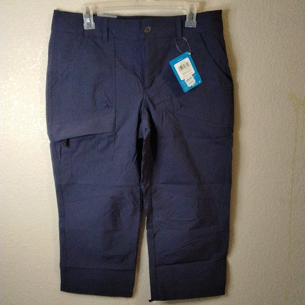 Columbia Kestrel Trail Stretch Capri Size 12 NWT